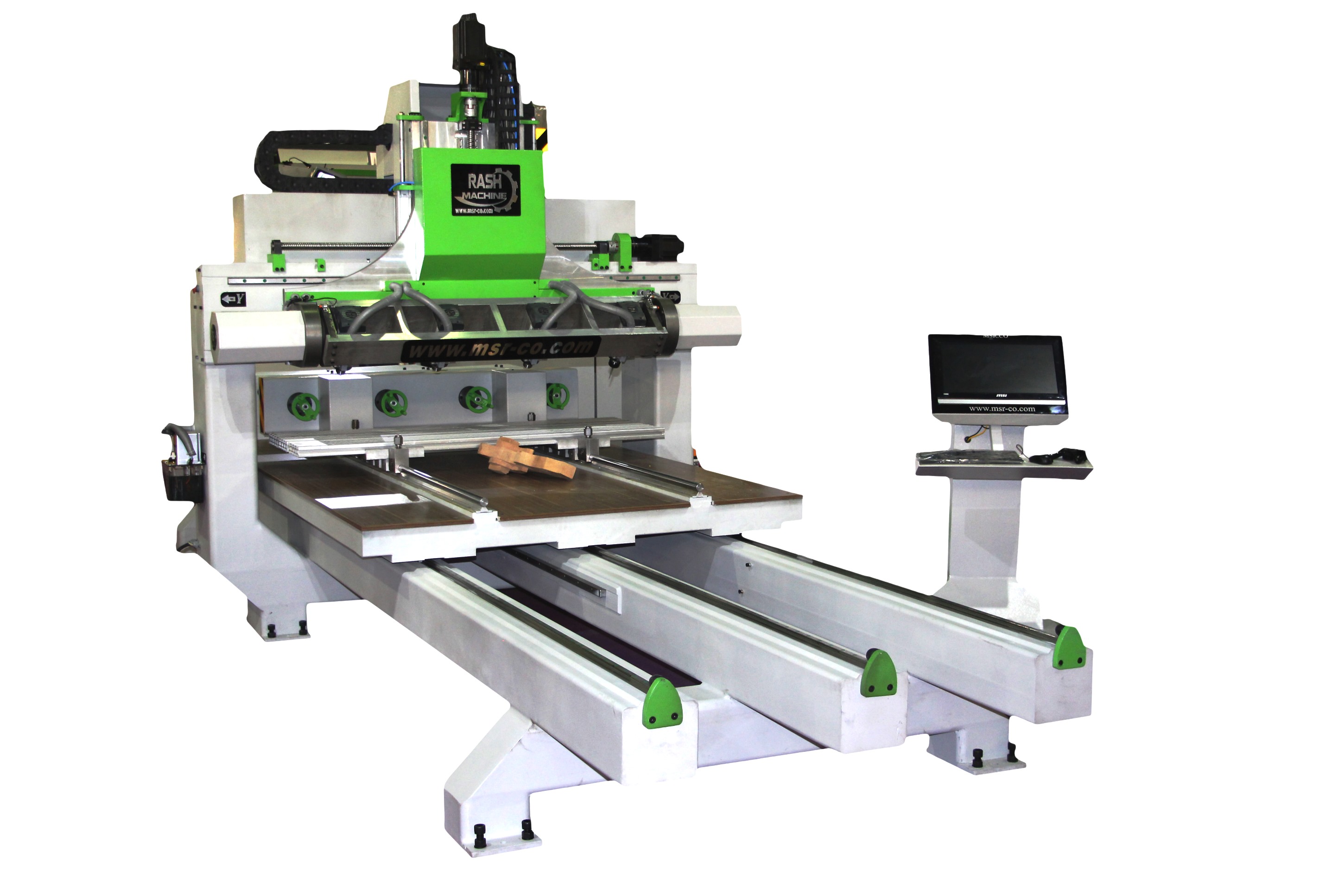 آلات التصنيع باستخدام الحاسب الآلي و5-محور تصميم قطع الرأس، 4 الجديد سرير مزدوج والدوارة